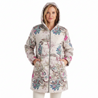 Inspire | Women's Jacket | Hooded Floral Print
