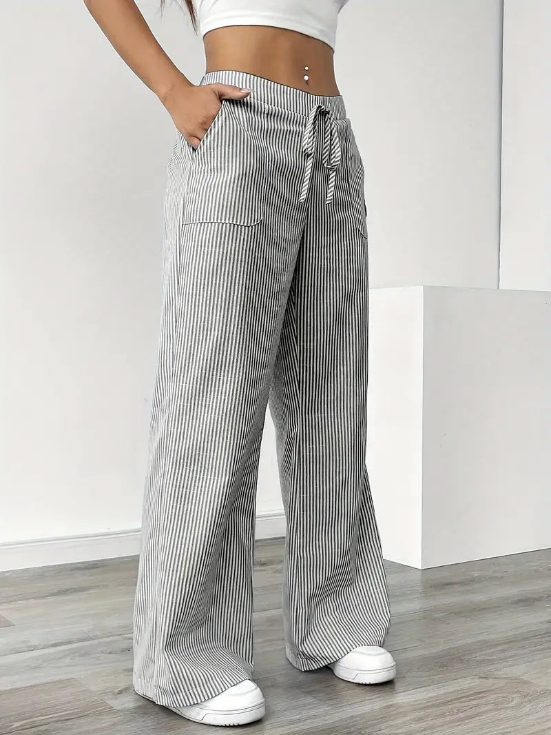 Bersh | Women’s Boho Beach Flare Trousers