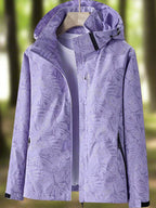 Pamelo | Women's Jacket | Full-length Zipper Closure Purple