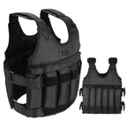 110-Pound Weight Vest Adjustable For Strength Training Fitness And Workout Default