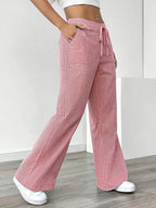 Bersh | Women’s Boho Beach Flare Trousers