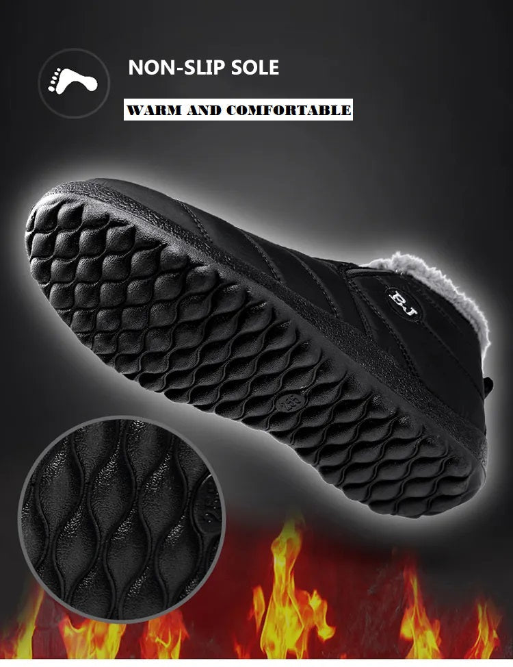 Figueral | Snowy Slips | Warm and Dry Slip-Ons