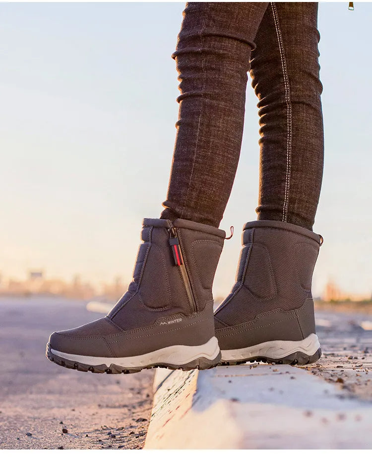 Luna | Mid-Height Snow Boots | Warm Winter Boots