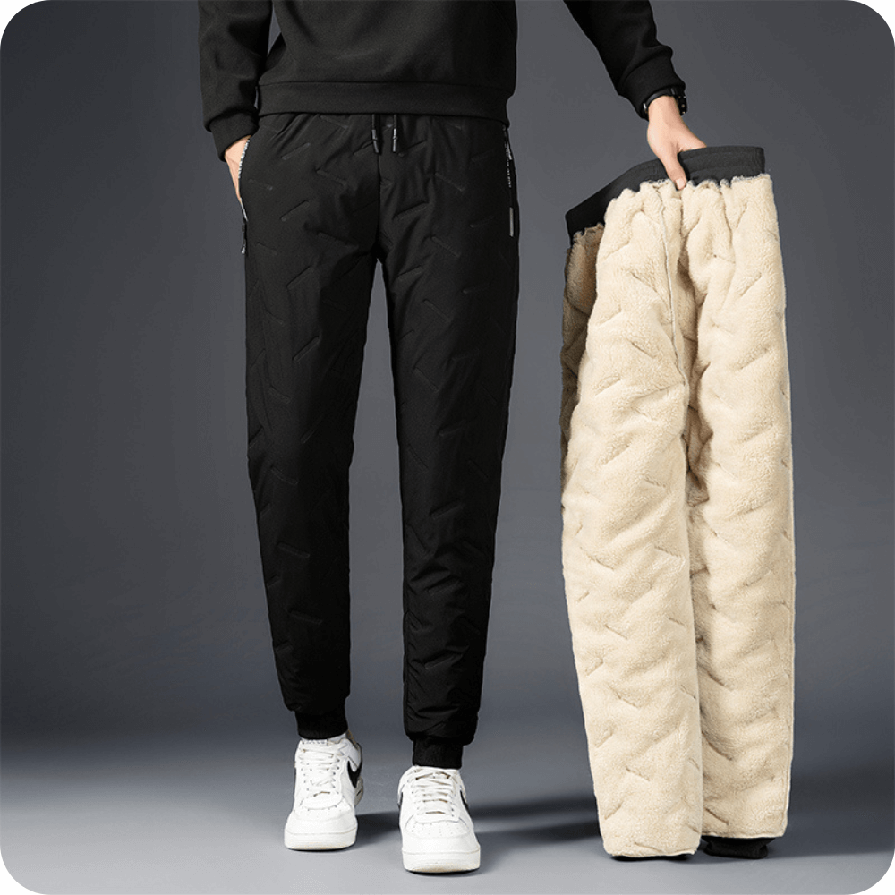 Ranches | Winter-Lined Fleece Pants with Elastic Waist – Warm and Comfortable