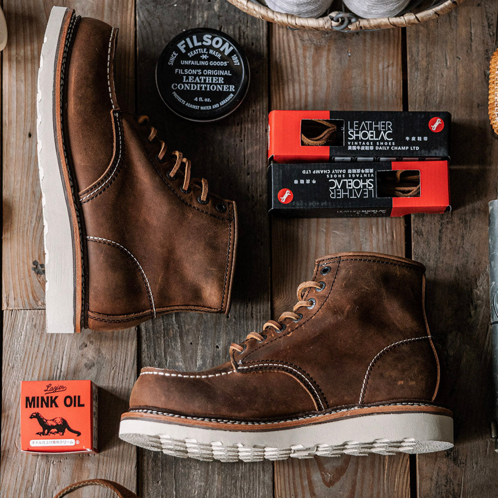 Hommes | Men’s Work Boots | Waterproof Full-Grain Leather