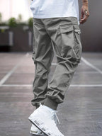 Calico | Men’s Cuffed Ankle Cargo Jogger Pants