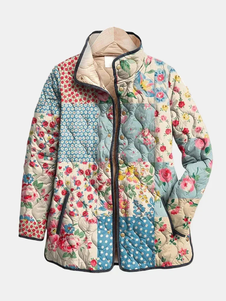 Chāme | Women’s Jacket | Floral Patterns Multicolor