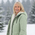 Luna | Women's Quilted Winter Coat - Warm Padded Puffer & Longline Hooded Parka