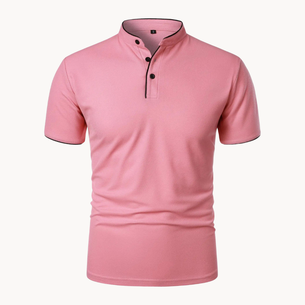 Ranches | Men’s Short Sleeve Polo Shirt Pink
