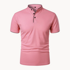 Ranches | Men’s Short Sleeve Polo Shirt Pink