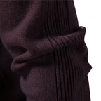 Admire | Men's Mock Neck Turtleneck Sweater - Soft Knit Pullover