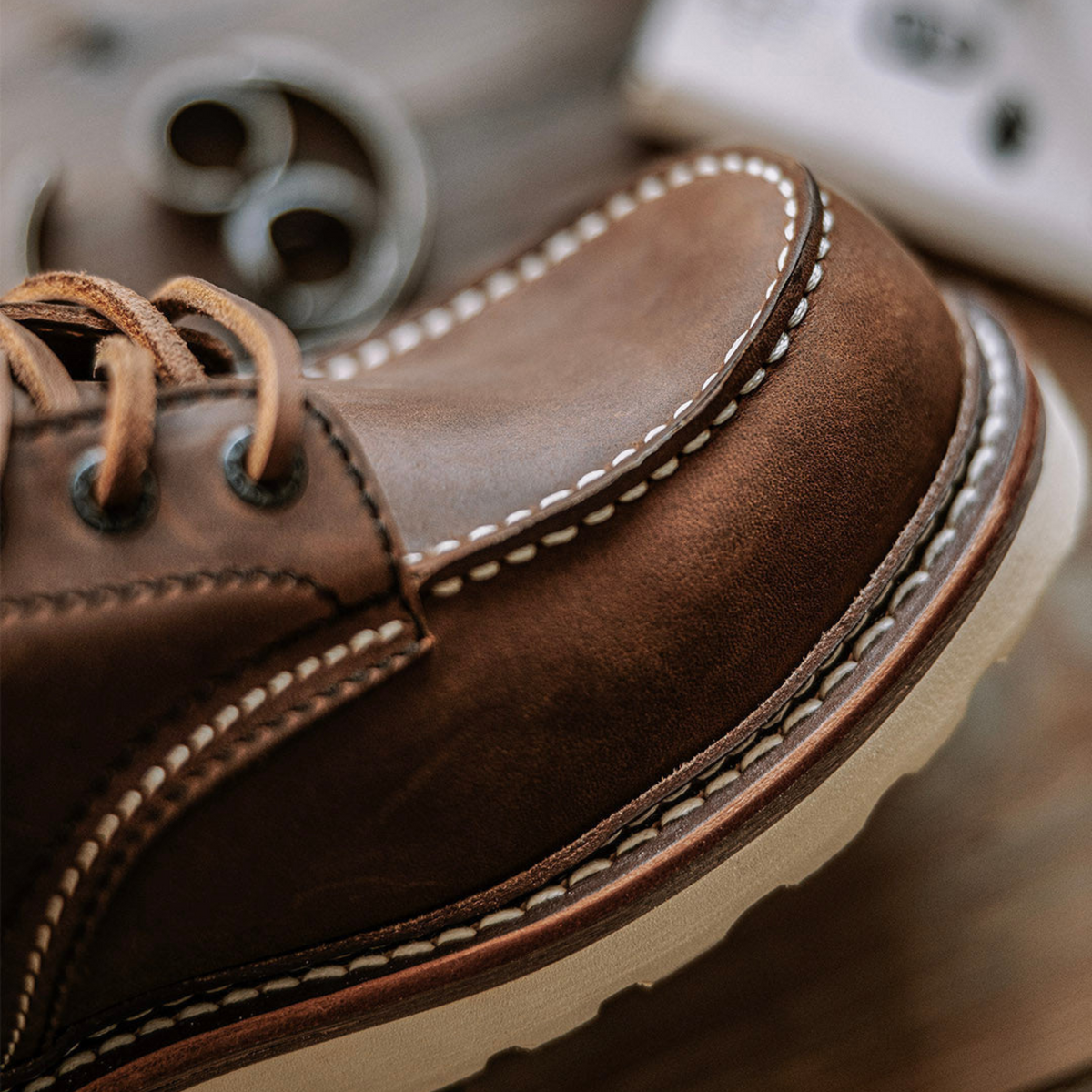 Hommes | Men’s Work Boots | Waterproof Full-Grain Leather