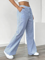 Bersh | Women’s Boho Beach Flare Trousers