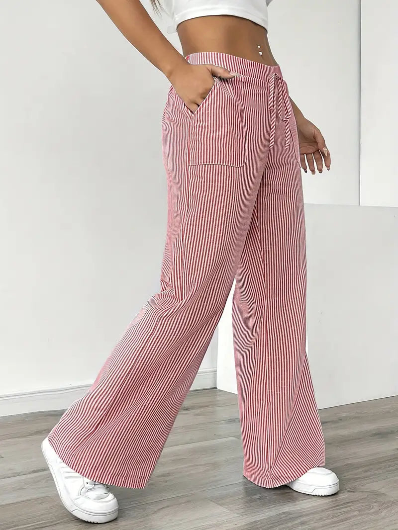 Bersh | Women’s Boho Beach Flare Trousers