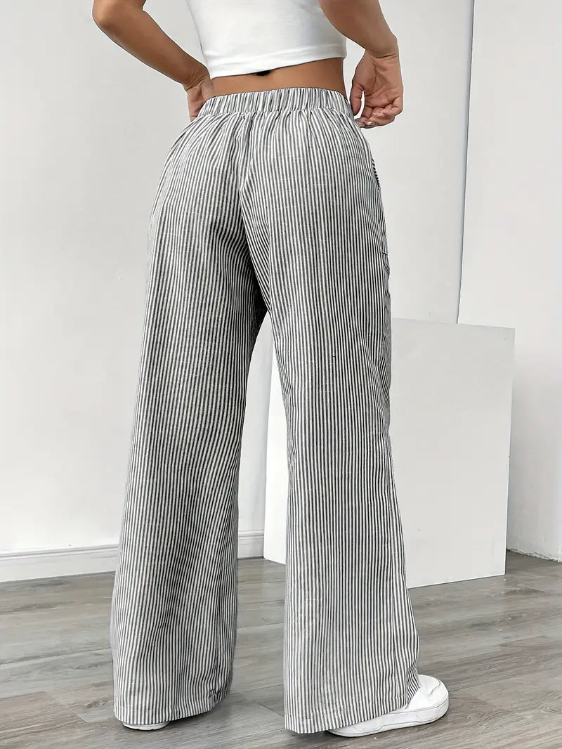 Bersh | Women’s Boho Beach Flare Trousers