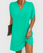 Solis | Women’s V-Neck Mini Dress