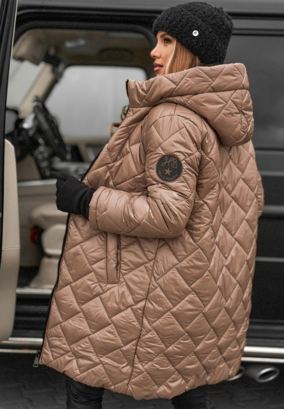 Chāme | Women's Jacket | Stitched Diamond Panels