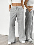 Bersh | Women’s Boho Beach Flare Trousers
