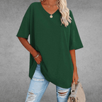 Espane | Women’s Oversized V-Neck T-Shirt