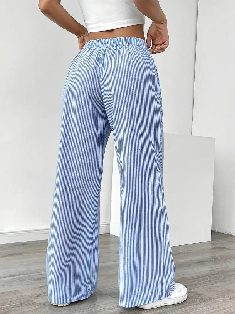 Bersh | Women’s Boho Beach Flare Trousers