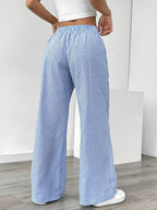 Bersh | Women’s Boho Beach Flare Trousers