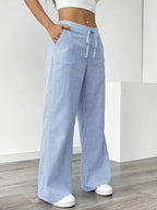 Bersh | Women’s Boho Beach Flare Trousers