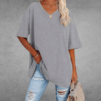 Espane | Women’s Oversized V-Neck T-Shirt