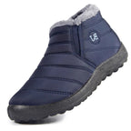 Figueral | Snowy Slips | Warm and Dry Slip-Ons Blue