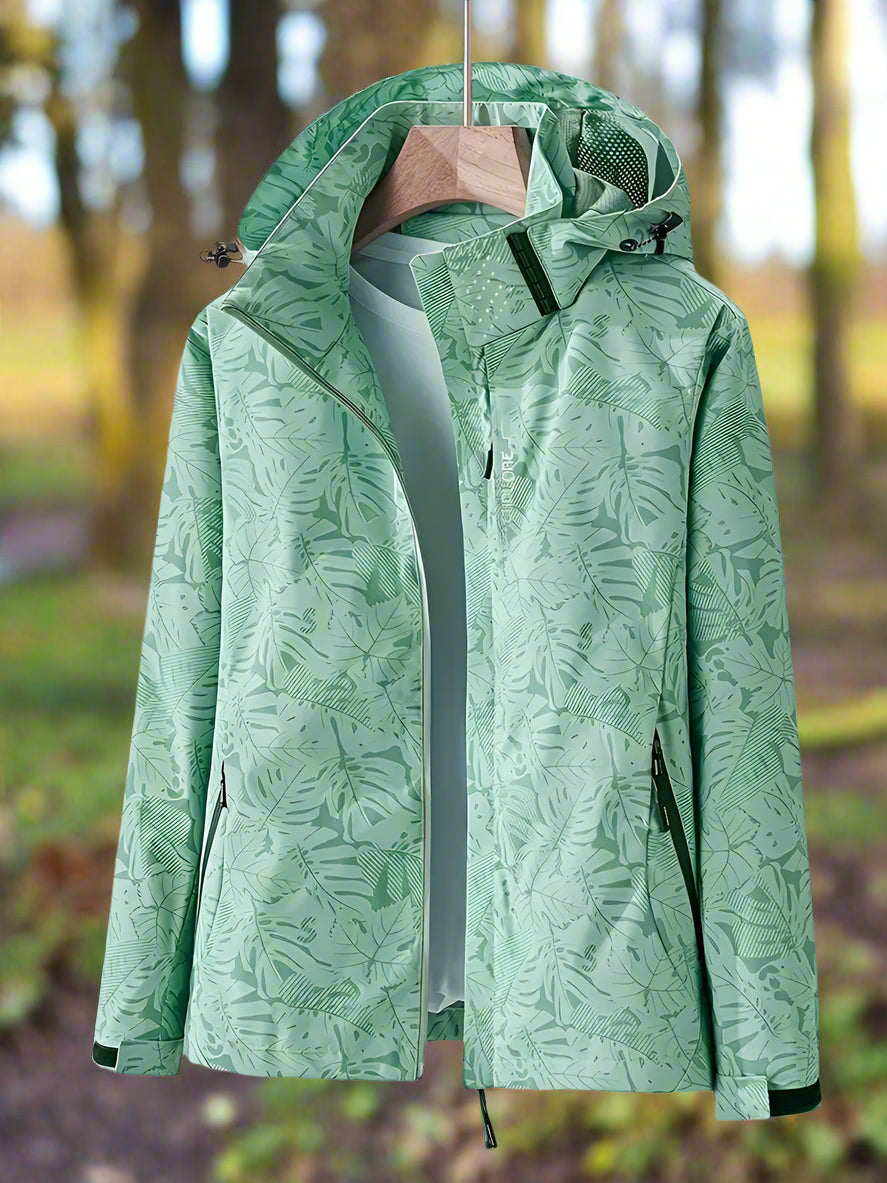 Pamelo | Women's Jacket | Full-length Zipper Closure Green