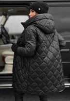 Chāme | Women's Jacket | Stitched Diamond Panels