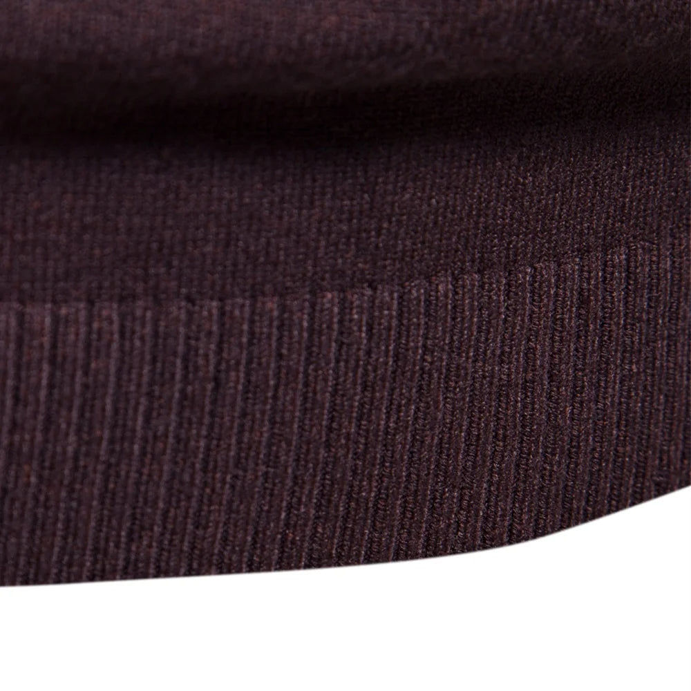 Admire | Men's Mock Neck Turtleneck Sweater - Soft Knit Pullover