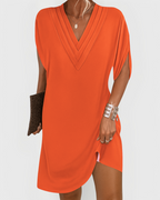 Solis | Women’s V-Neck Mini Dress