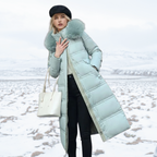 Flōre | Long Winter Coat for Women with Fitted Cut and Long Sleeves | Ideal for the Cold Season