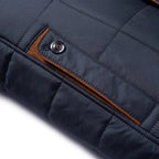 Admire | Men's Quilted Winter Jacket - Warm Padded Puffer with Front Zip & Pockets