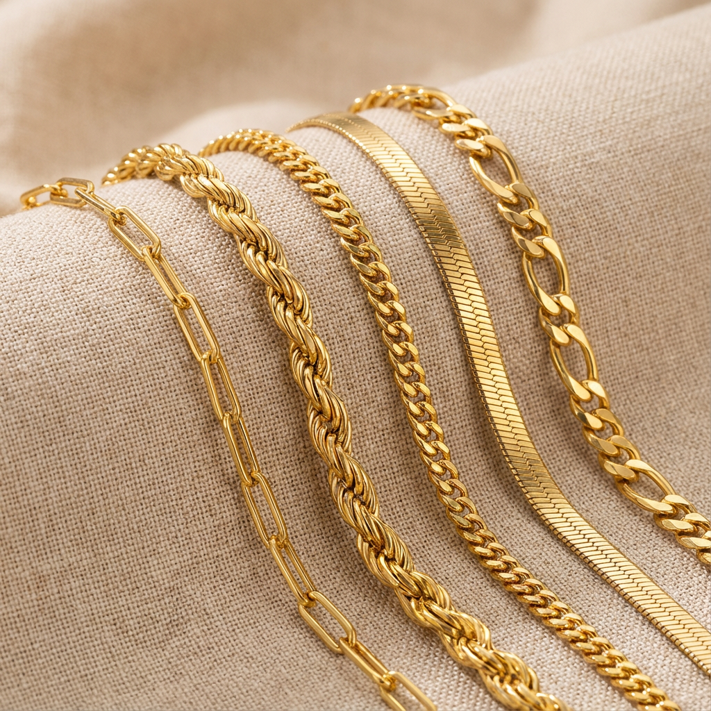 Vela | 5pc Classic Bracelets Stack – Luxury Designer Bangle Set & Slimming Minimalist Wrist Cuff