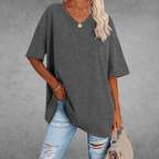 Espane | Women’s Oversized V-Neck T-Shirt
