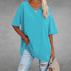 Espane | Women’s Oversized V-Neck T-Shirt
