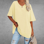 Espane | Women’s Oversized V-Neck T-Shirt