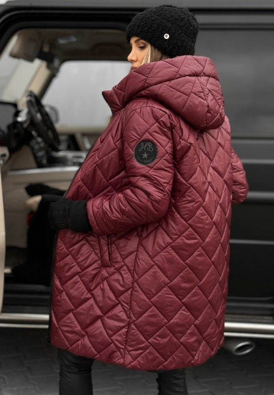 Chāme | Women's Jacket | Stitched Diamond Panels