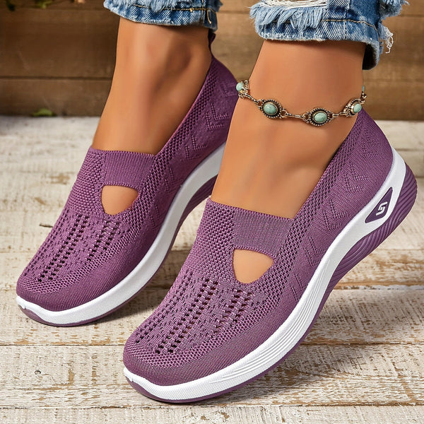 Amore | Sneakers For Women | Slip-On Design Violet