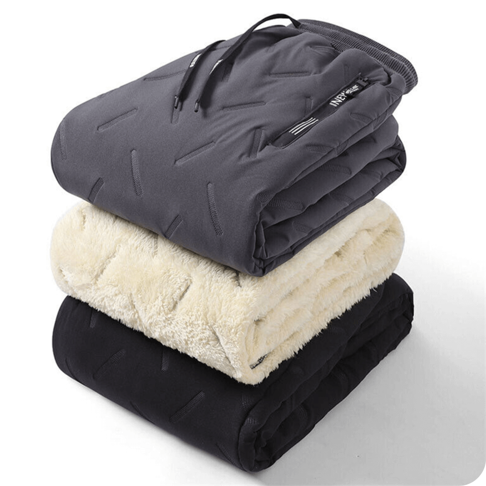 Ranches | Winter-Lined Fleece Pants with Elastic Waist – Warm and Comfortable