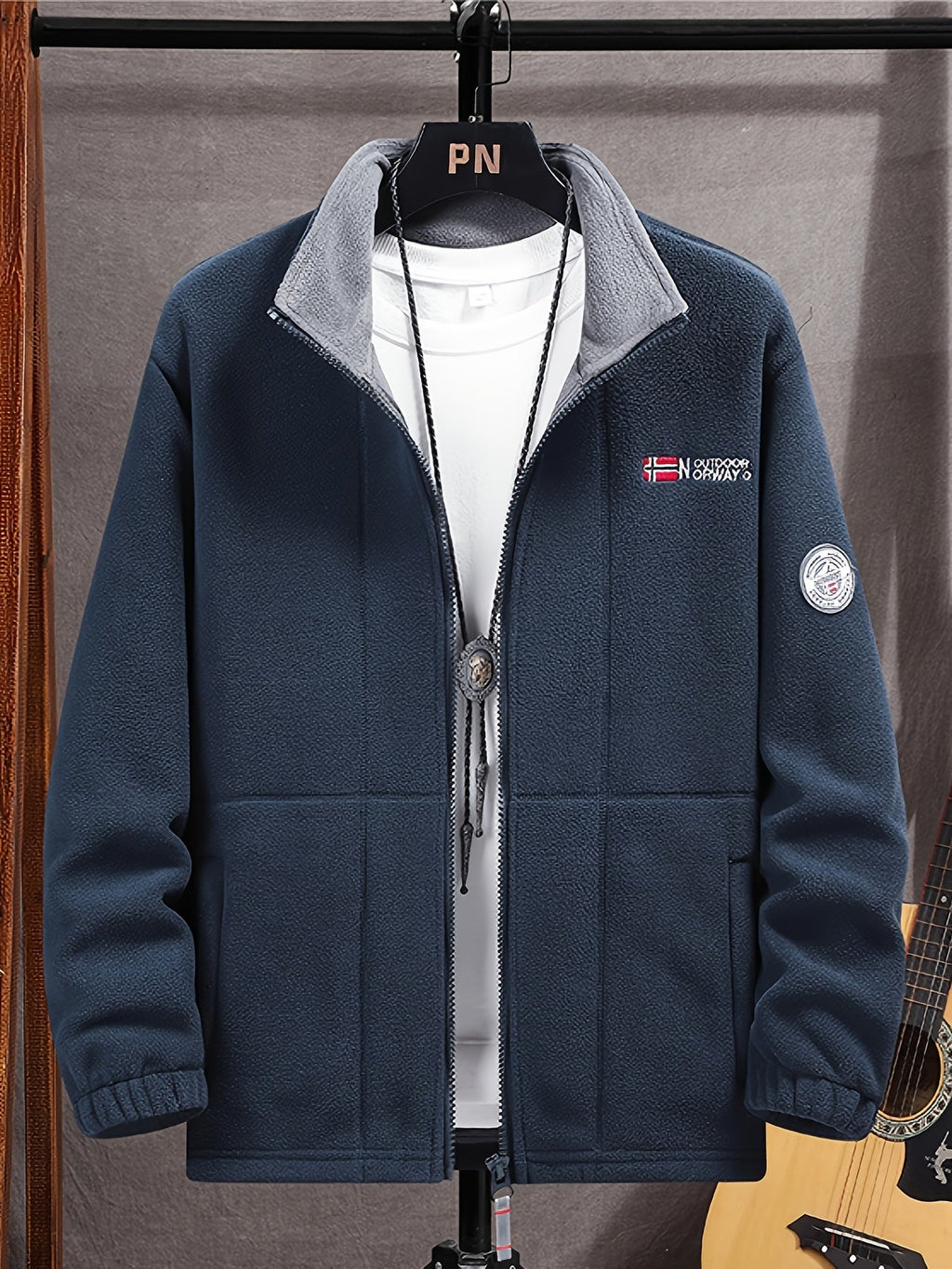 Marmari | Soft, Warm & Lightweight Outdoor Fleece Jacket with Protective Collar