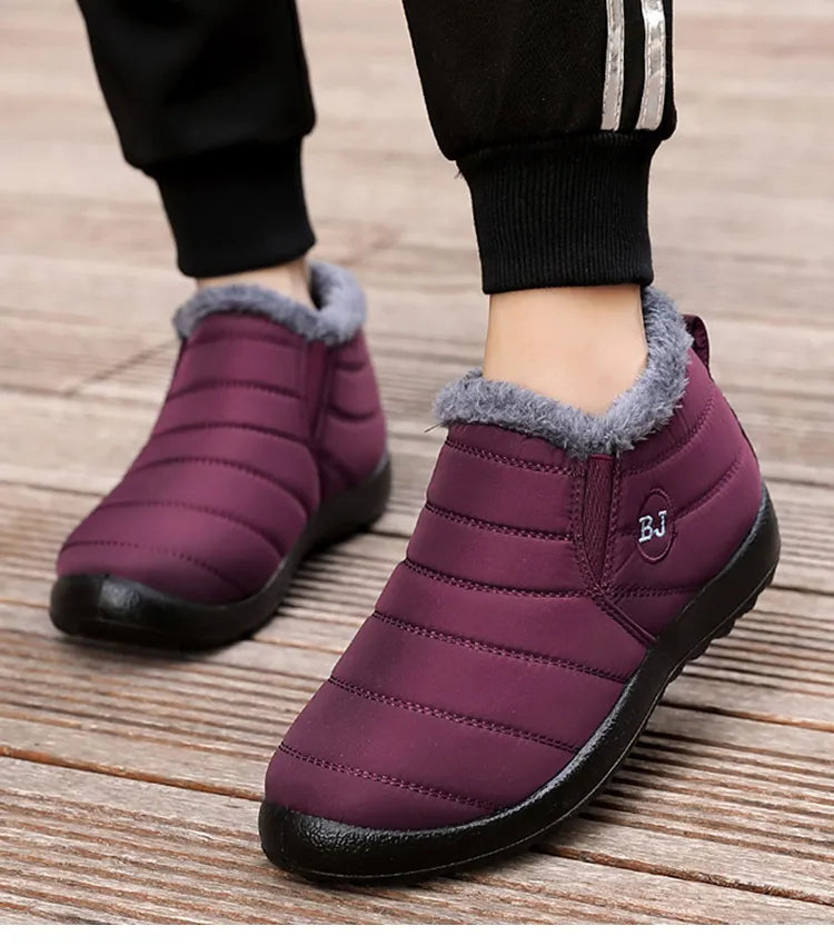 Figueral | Snowy Slips | Warm and Dry Slip-Ons