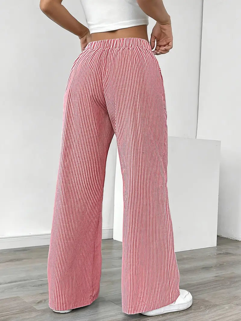 Bersh | Women’s Boho Beach Flare Trousers