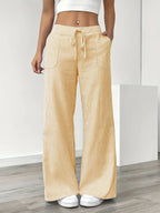 Bersh | Women’s Boho Beach Flare Trousers