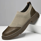 Ace | Men's Leather Mesh Shoes – Luxury Tailored Breathable Sneaker & Cushion Sole