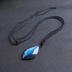 Solene | Adelheid Moonstone Necklace – Luxury Iridescent Gemstone Pendant & Tailored Minimalist Choker