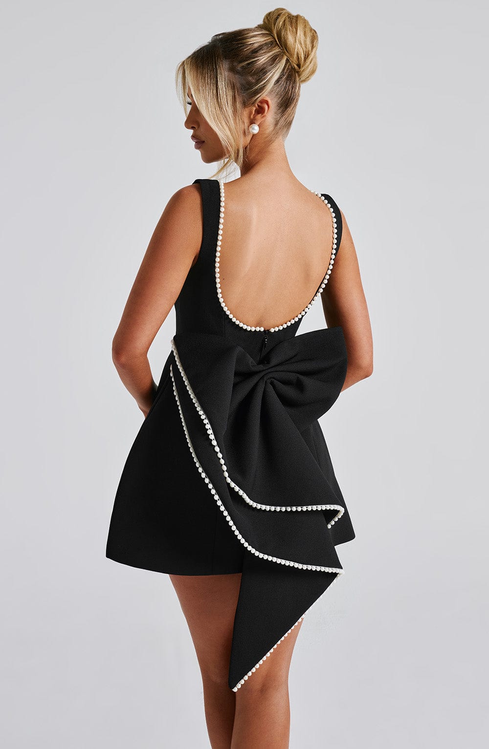 Adeline | Elegant Women’s Graduation Structured Mini Dress
