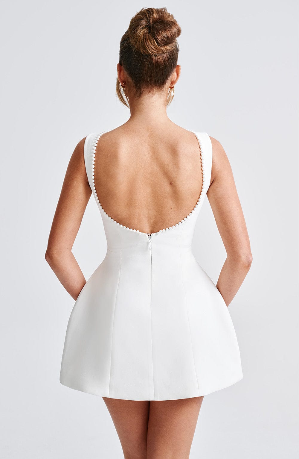 Adeline | Elegant Women’s Graduation Structured Mini Dress