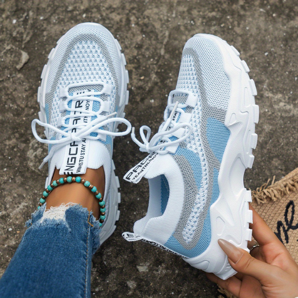 Parsha | Women's Comfort Sneakers - Lightweight Cushioned Walking Shoes & Arch Support Trainers